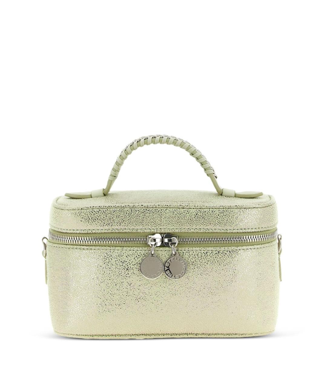 STELLA MCCARTNEY Зеленая сумка с короткими ручками из искусственной кожи, фото 1