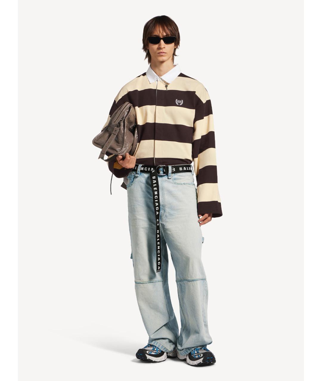 BALENCIAGA Мульти хлопковая кэжуал рубашка, фото 2