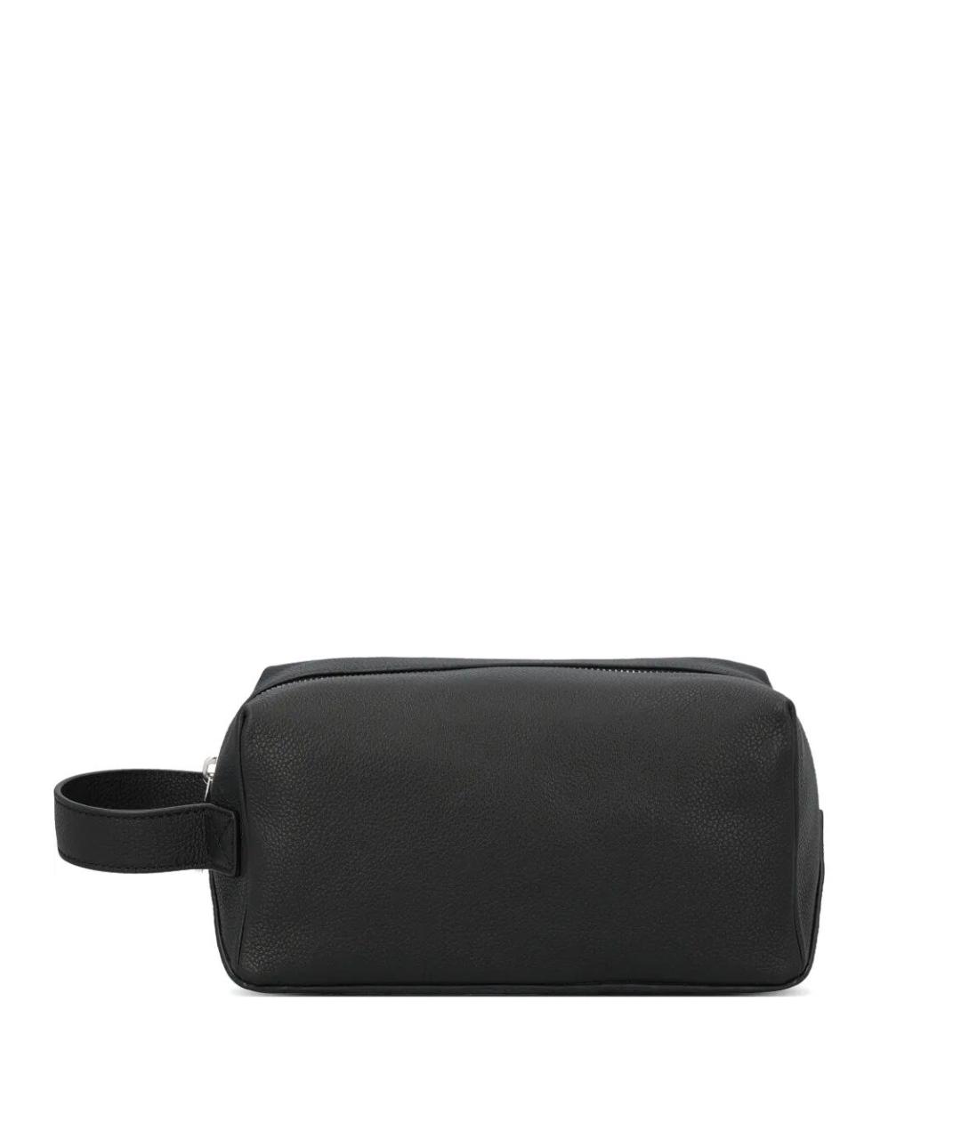 FENDI Черная кожаная барсетка, фото 1