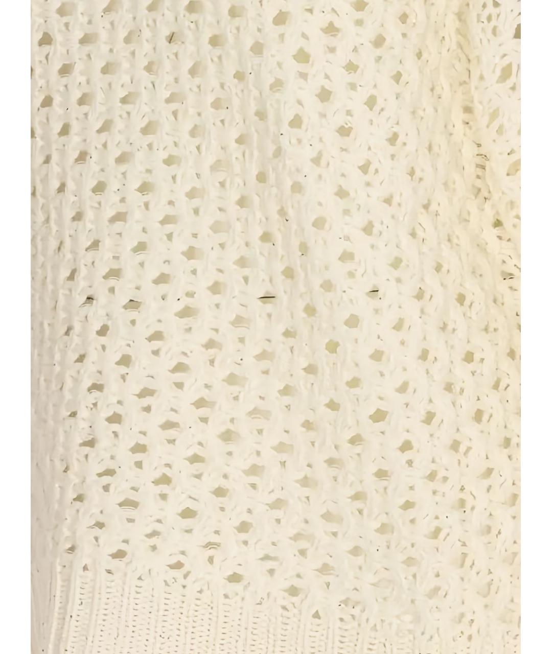 FABIANA FILIPPI Бежевый шерстяной джемпер / свитер, фото 6