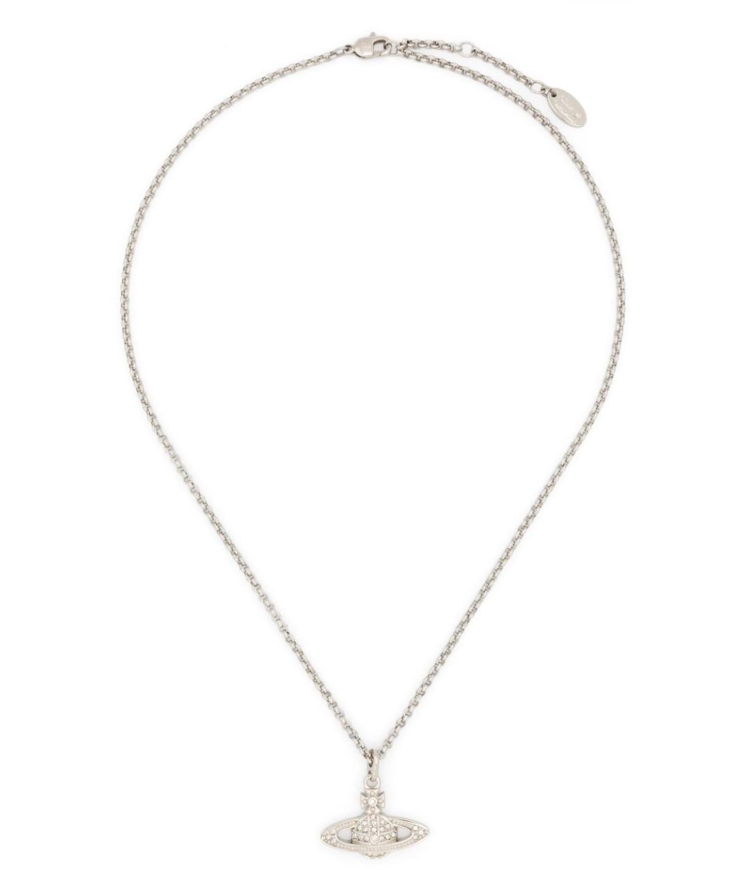 VIVIENNE WESTWOOD Серебряная металлическая подвеска, фото 3