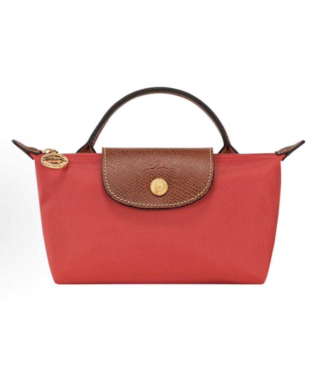 LONGCHAMP Красная сумка с короткими ручками, фото 9