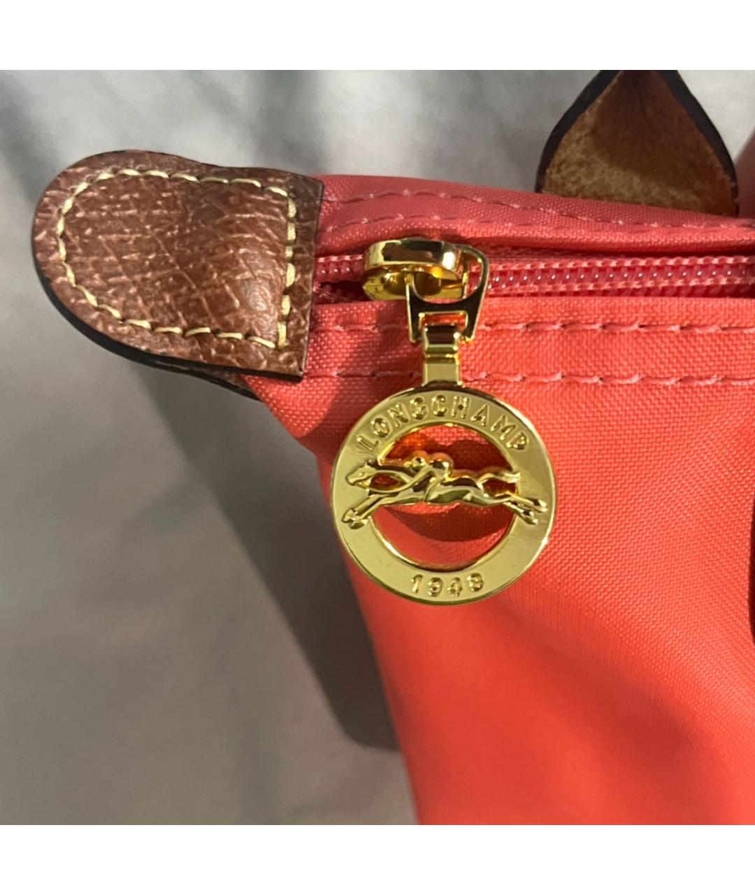 LONGCHAMP Красная сумка с короткими ручками, фото 7