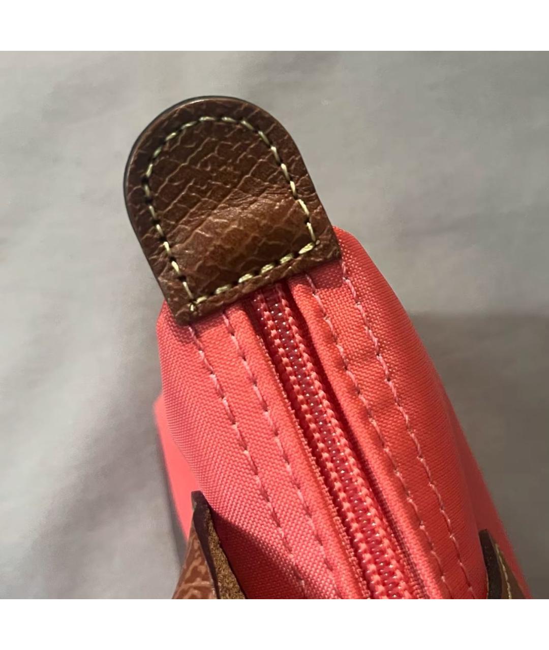 LONGCHAMP Красная сумка с короткими ручками, фото 8