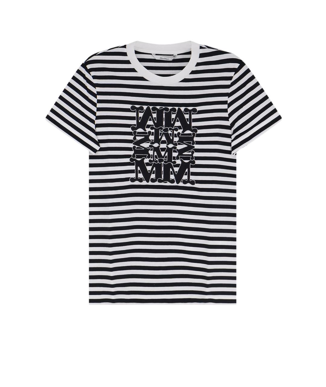 MAX MARA Мульти хлопковая футболка, фото 1