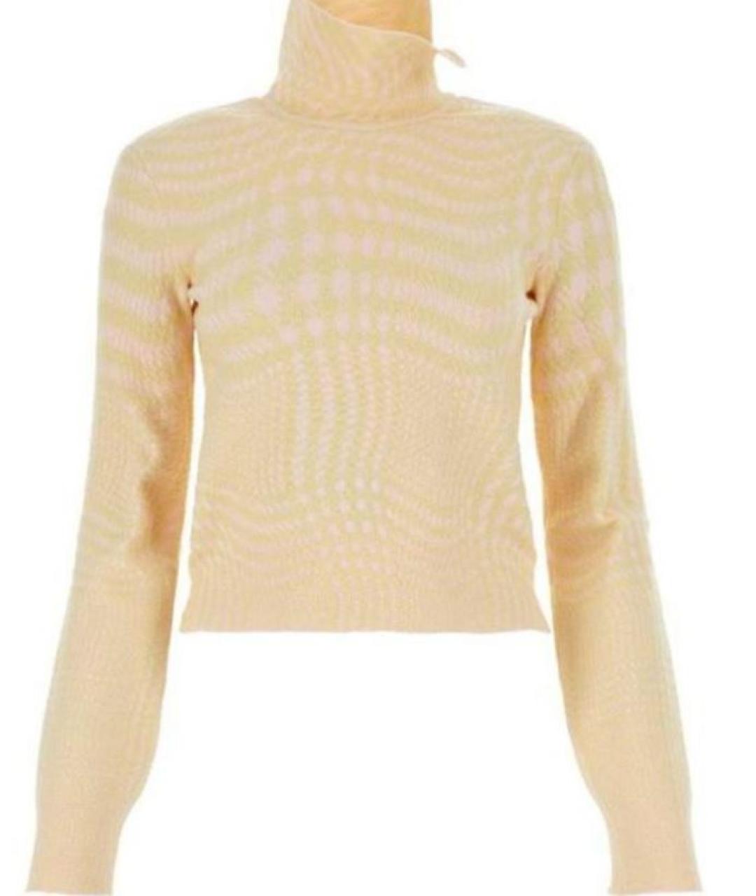 BURBERRY Бежевый джемпер / свитер, фото 1