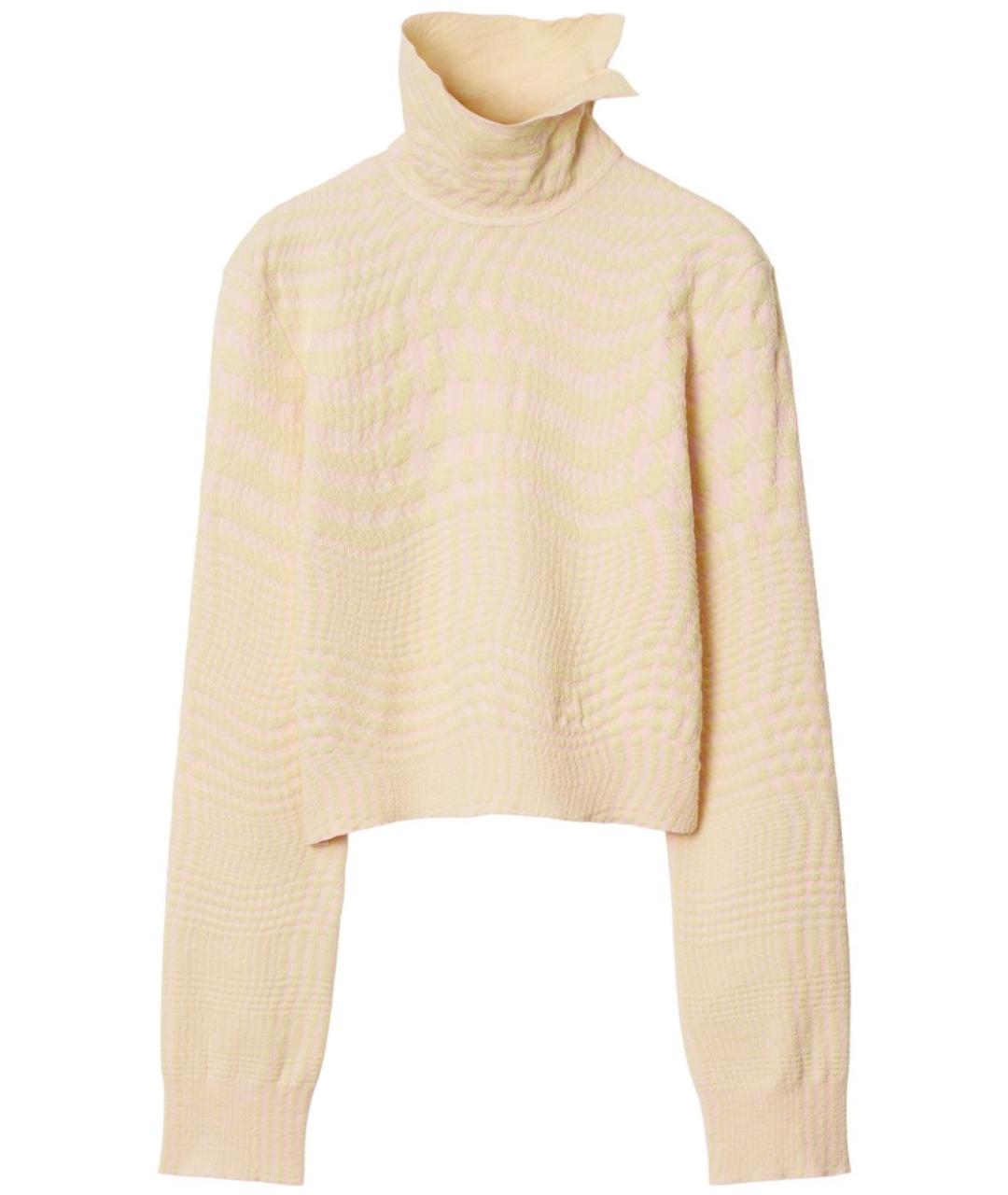 BURBERRY Бежевый джемпер / свитер, фото 8