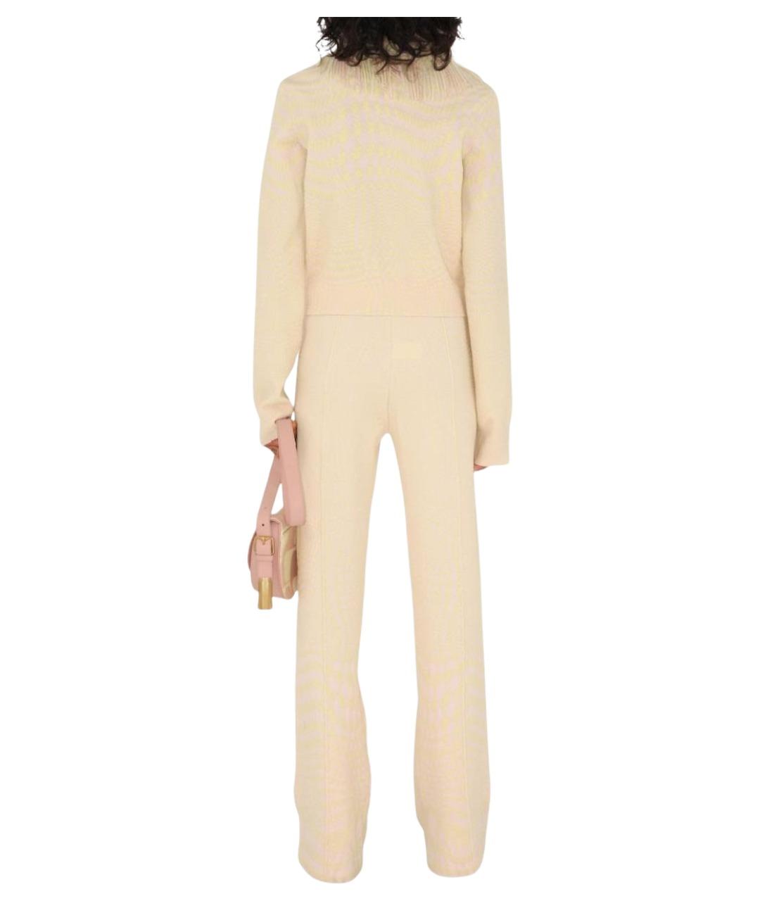 BURBERRY Бежевый джемпер / свитер, фото 7