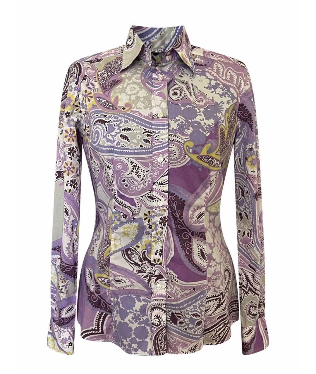 ETRO Мульти хлопко-эластановая рубашка, фото 1