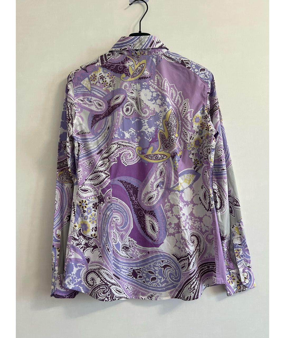 ETRO Мульти хлопко-эластановая рубашка, фото 5