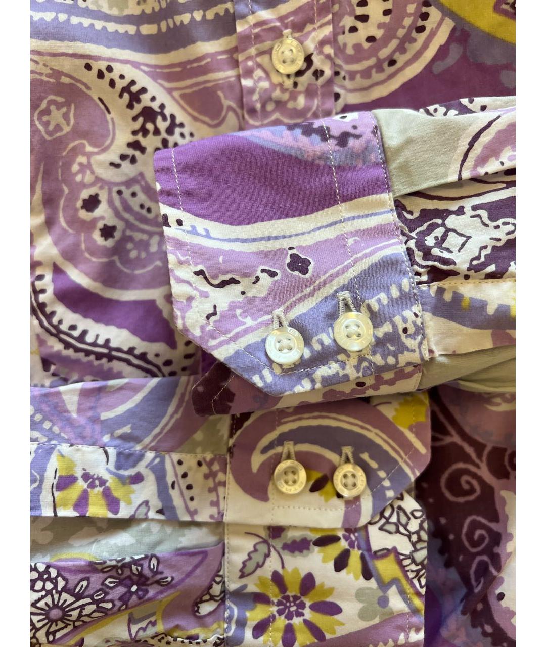 ETRO Мульти хлопко-эластановая рубашка, фото 6