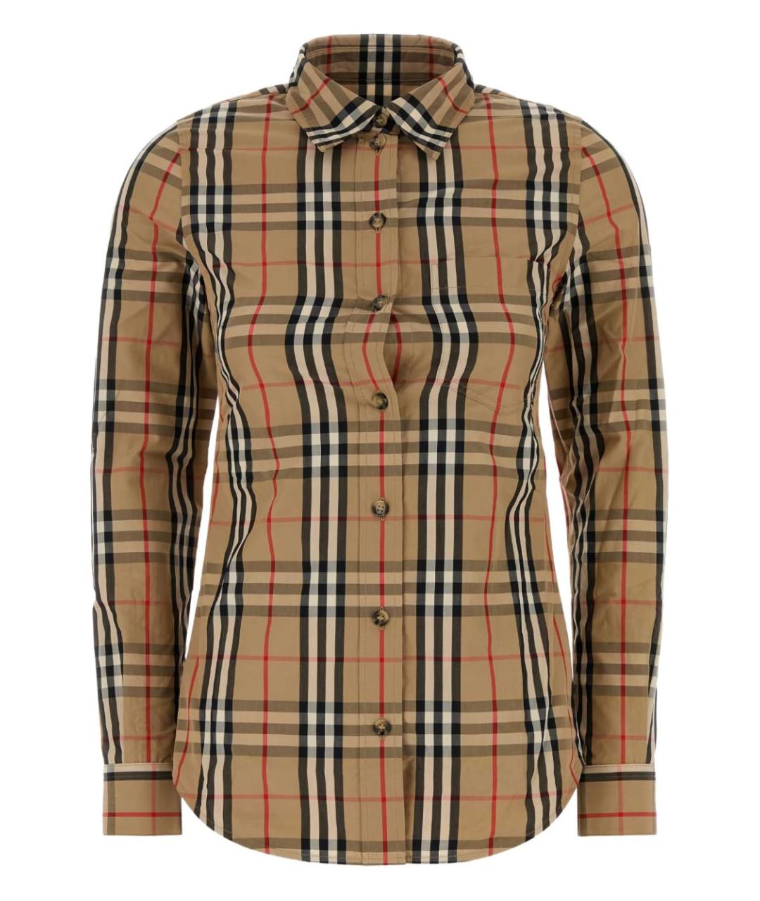 BURBERRY Бежевая рубашка, фото 1