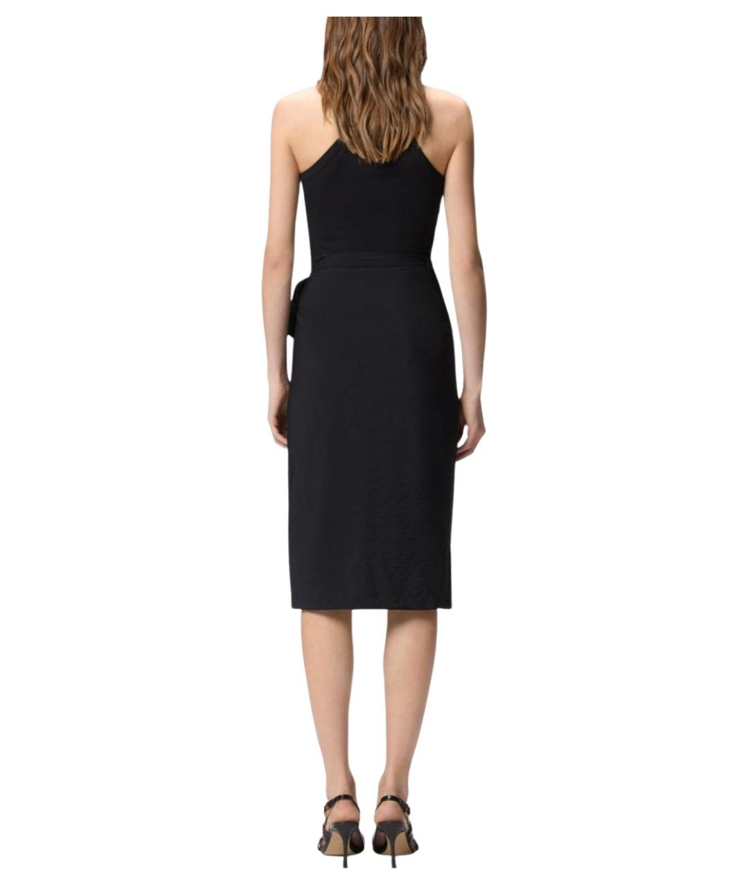 PINKO Черная юбка миди, фото 4