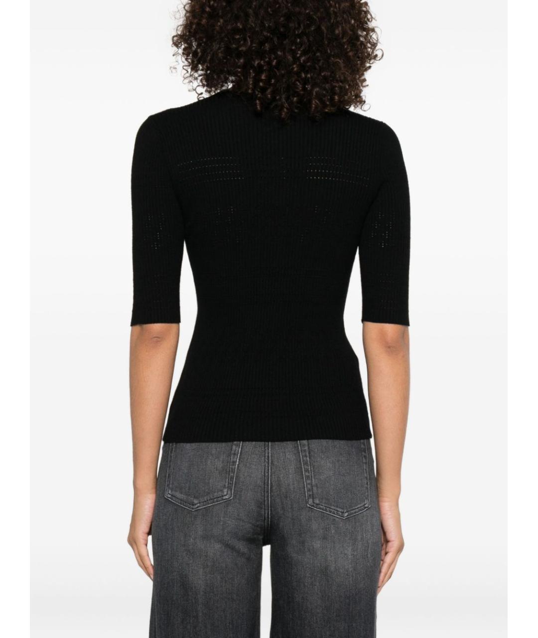 TWIN-SET Черный джемпер / свитер, фото 5