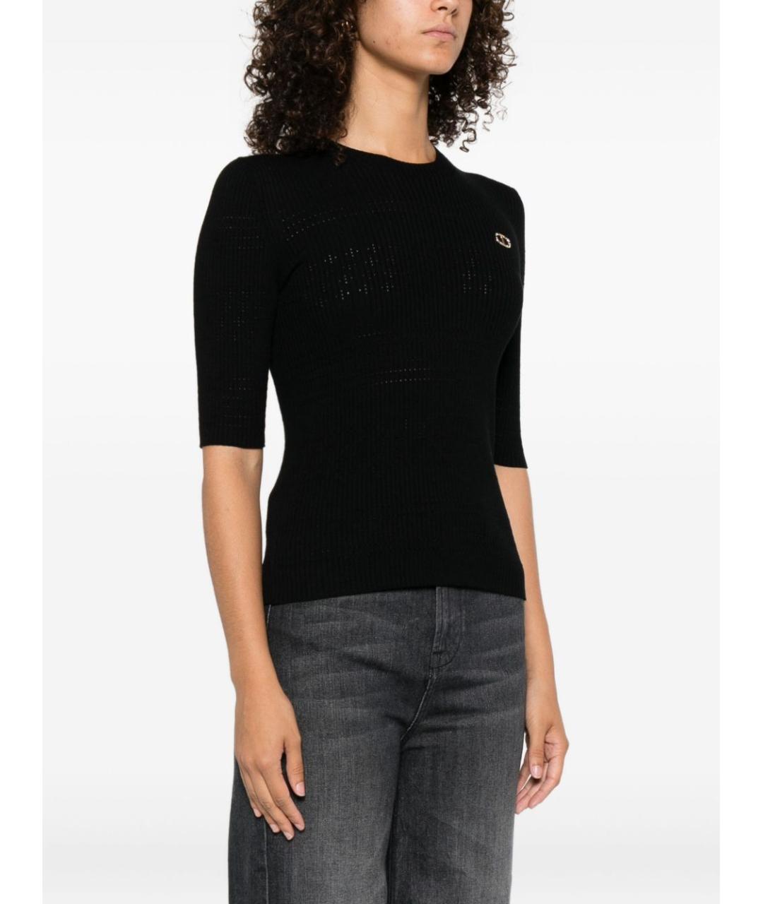 TWIN-SET Черный джемпер / свитер, фото 2