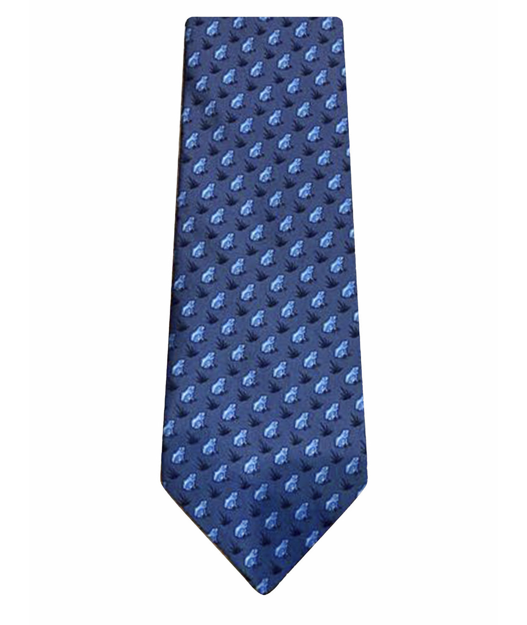 HERMES PRE-OWNED Мульти шелковый галстук, фото 1