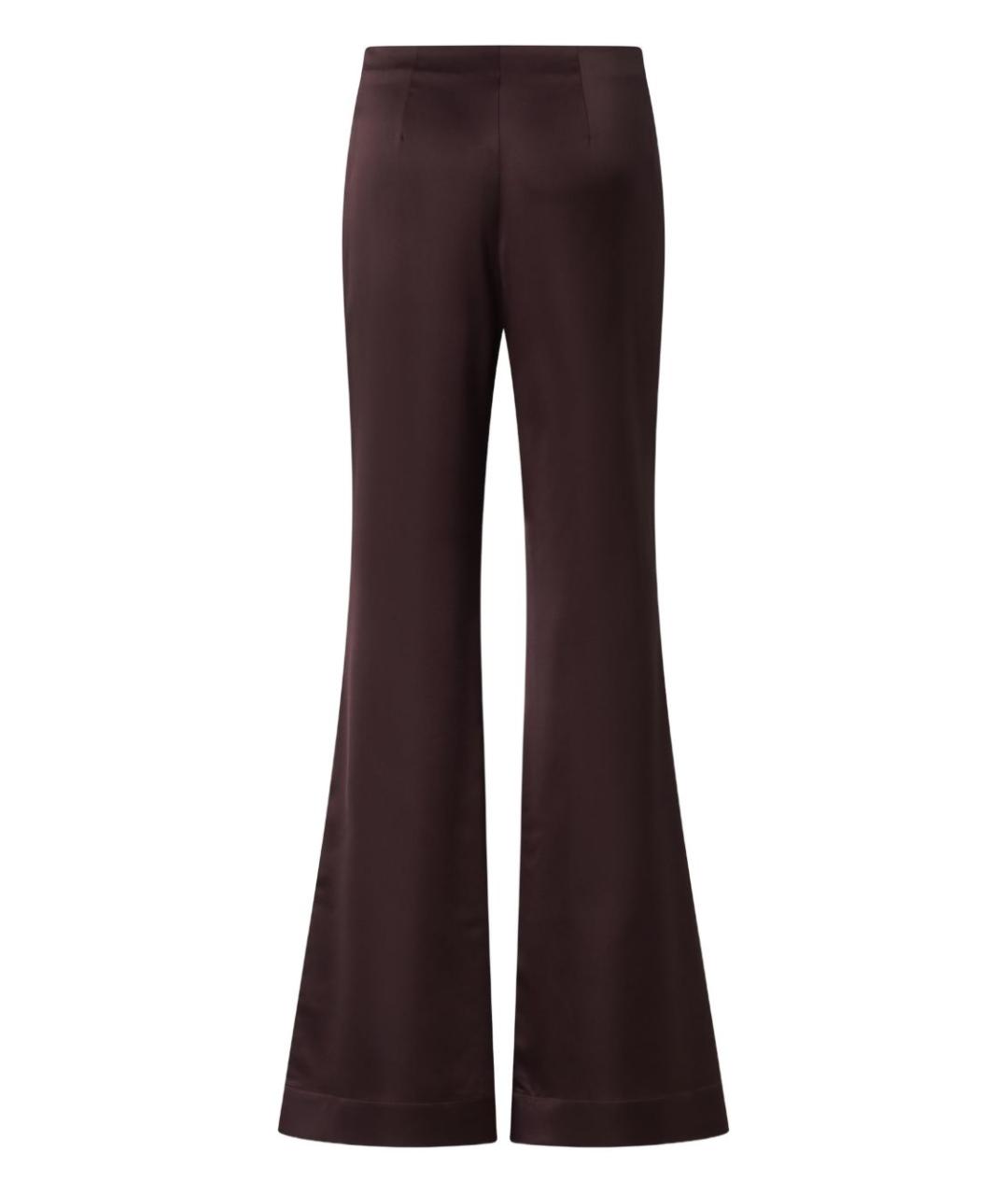 PINKO Бордовые прямые брюки, фото 2