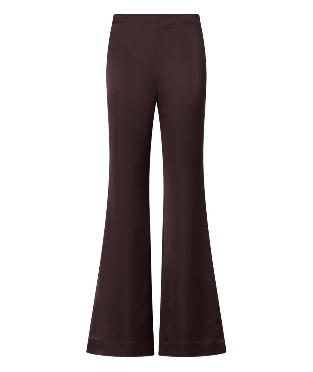 PINKO Бордовые прямые брюки, фото 1