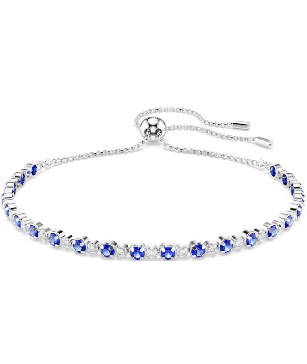 SWAROVSKI Синий латунный браслет, фото 1