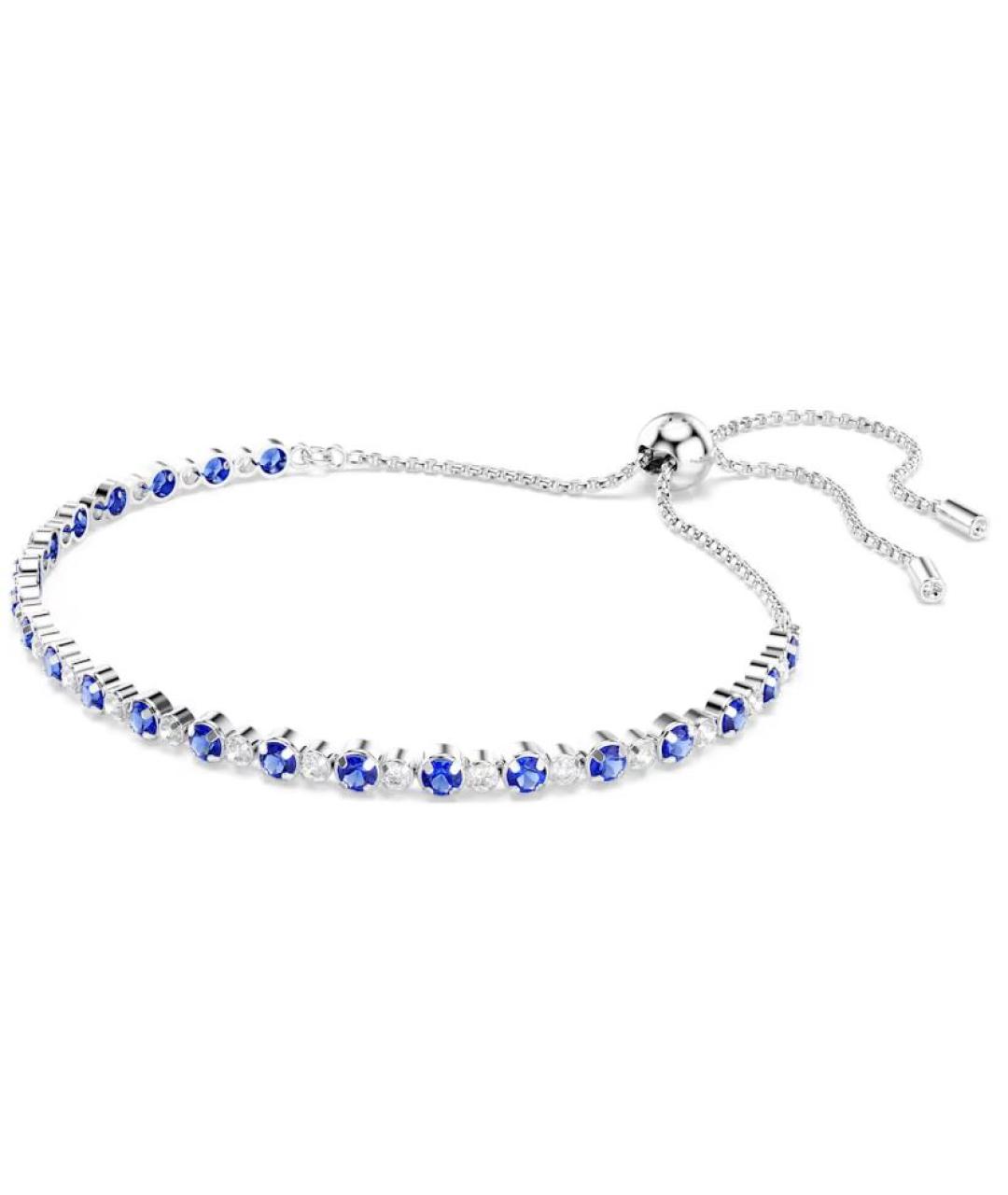 SWAROVSKI Синий латунный браслет, фото 2