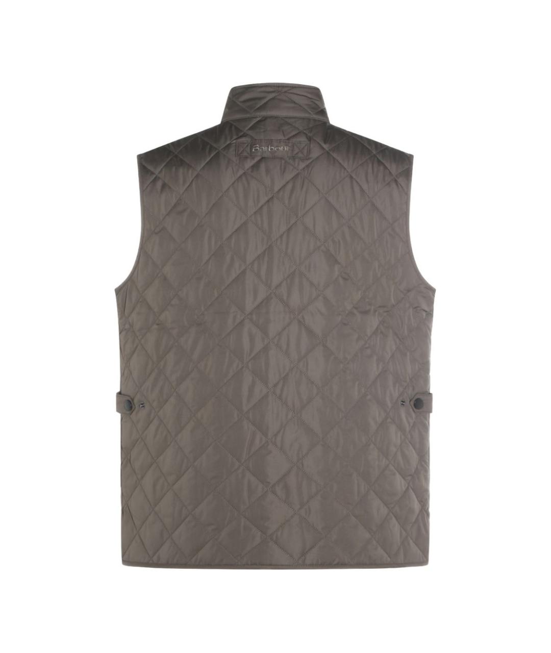 BARBOUR Хаки жилет, фото 4