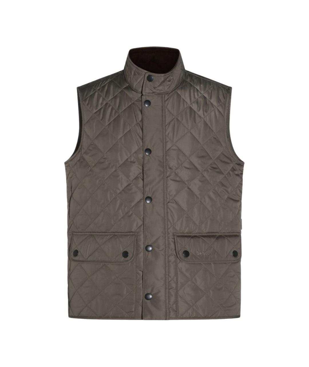 BARBOUR Хаки жилет, фото 1
