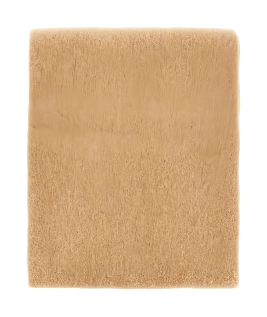 MAX MARA Бежевый шерстяной шарф, фото 3