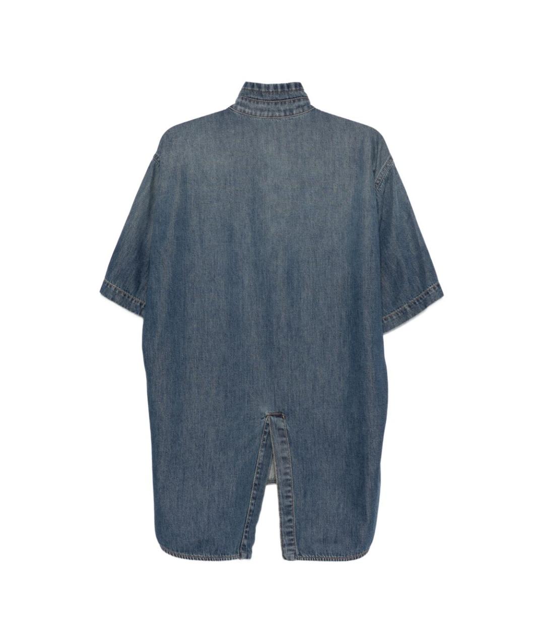 DARKPARK Синяя хлопковая рубашка, фото 2