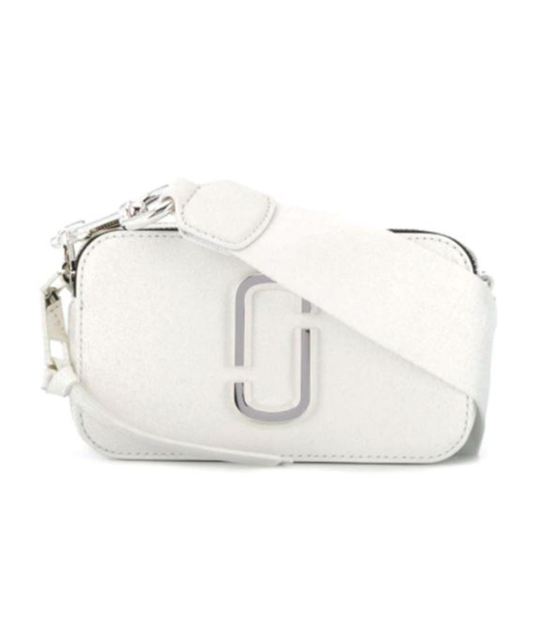 MARC JACOBS Белая кожаная сумка через плечо, фото 1