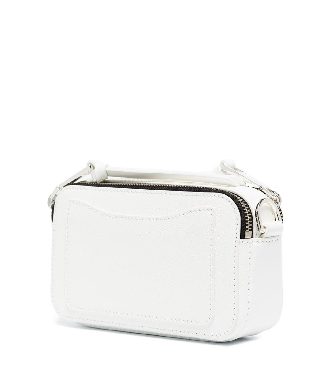 MARC JACOBS Белая кожаная сумка через плечо, фото 5