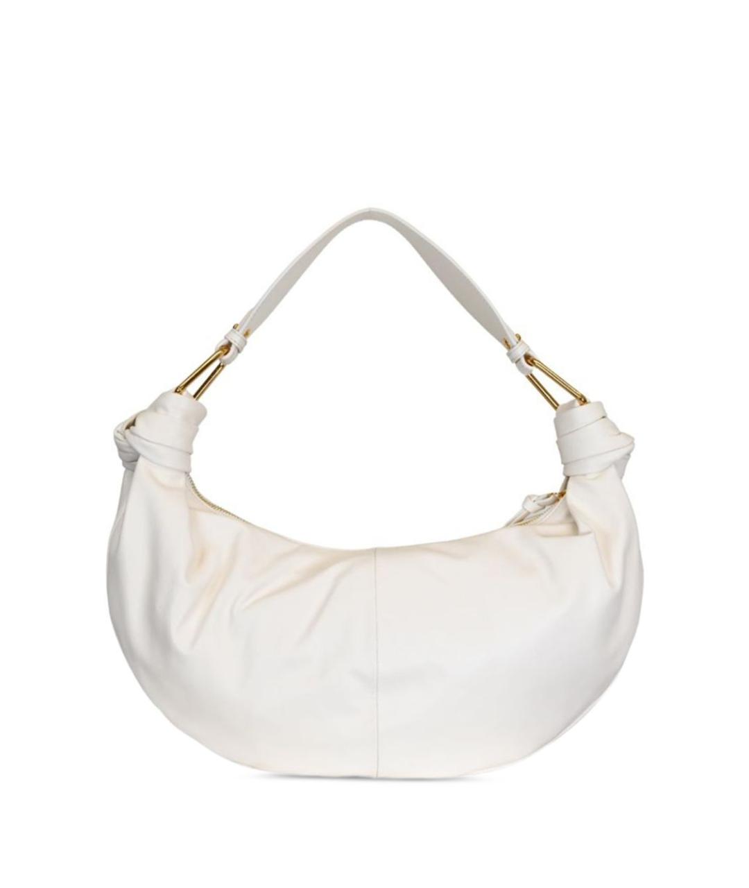 COCCINELLE Белая кожаная сумка через плечо, фото 3