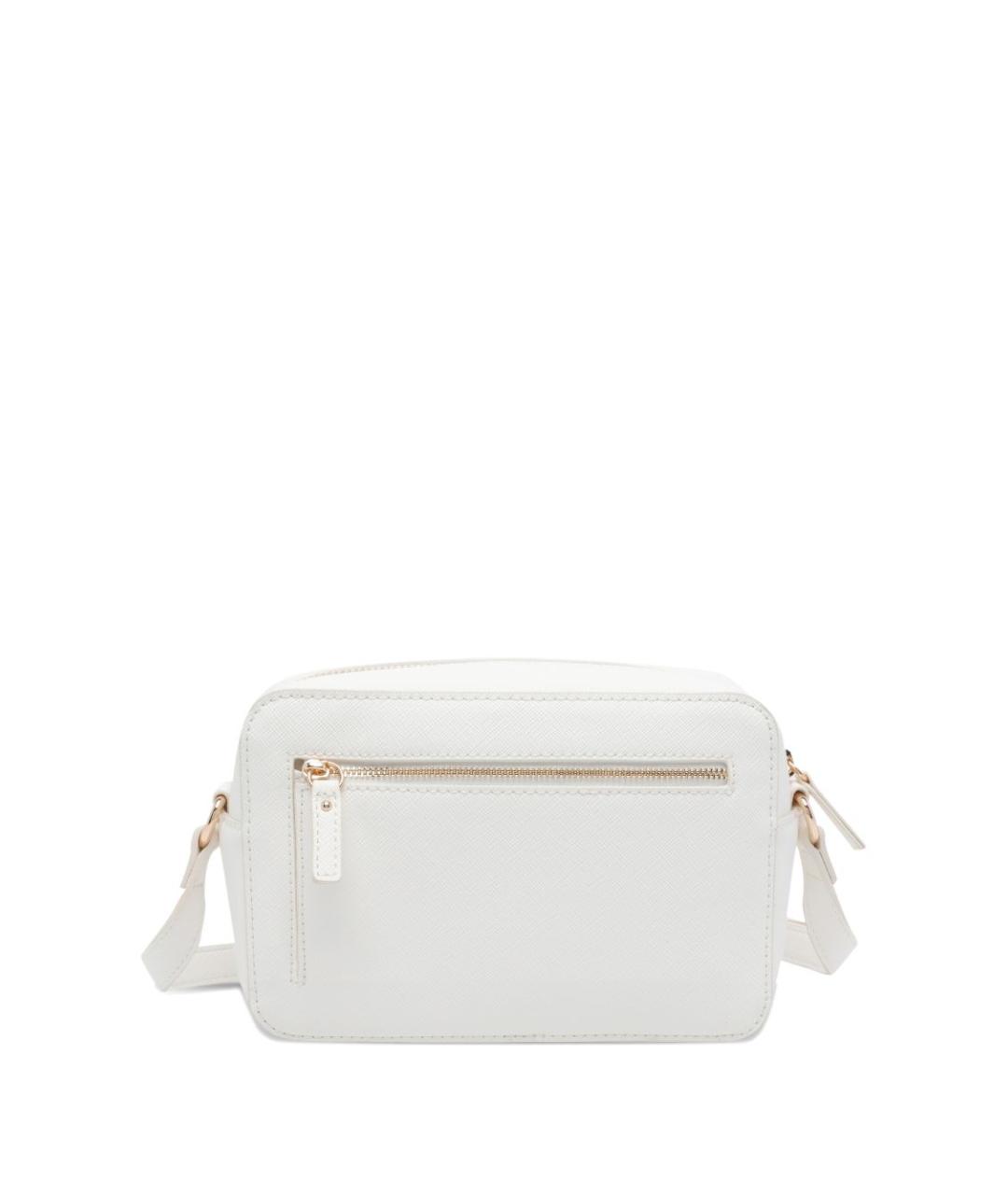 LIU JO Белая сумка через плечо из искусственной кожи, фото 3