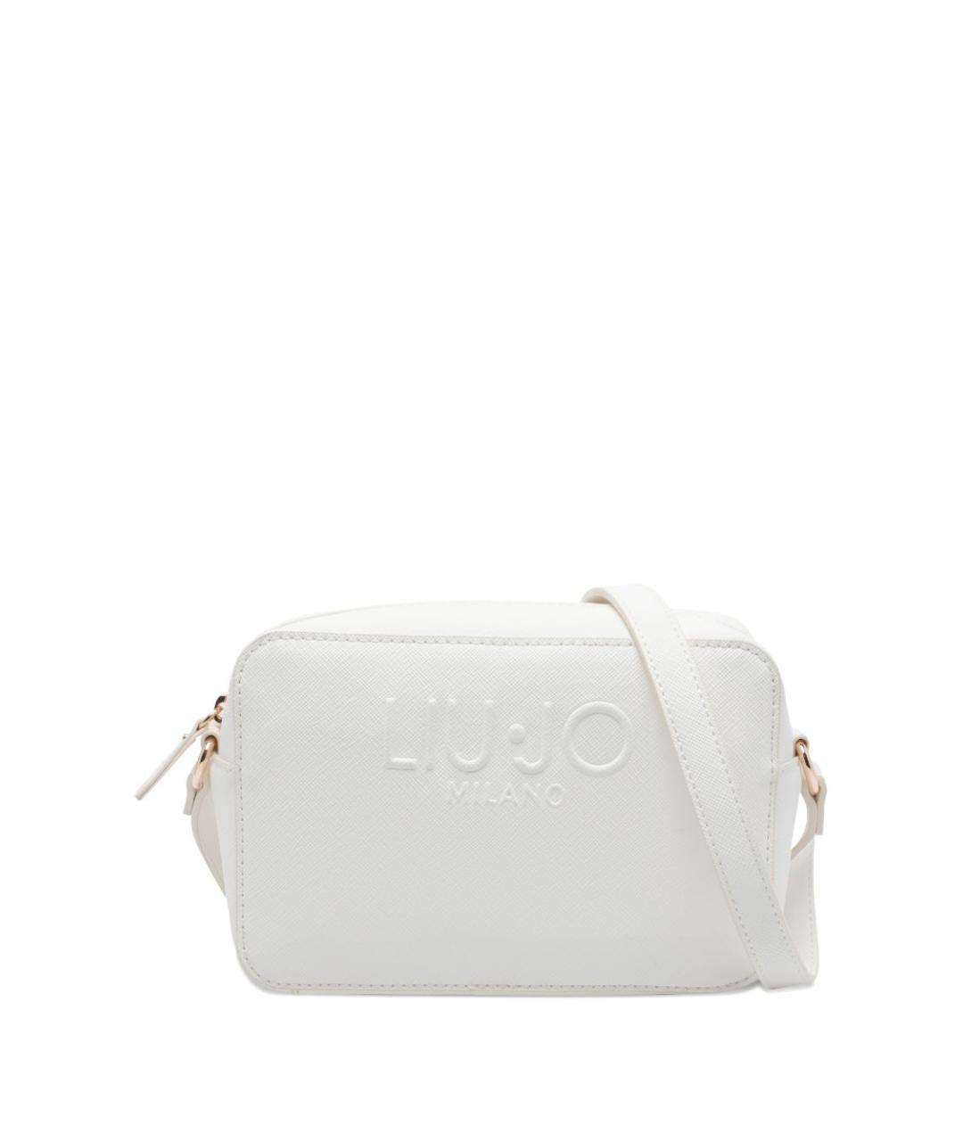 LIU JO Белая сумка через плечо из искусственной кожи, фото 1