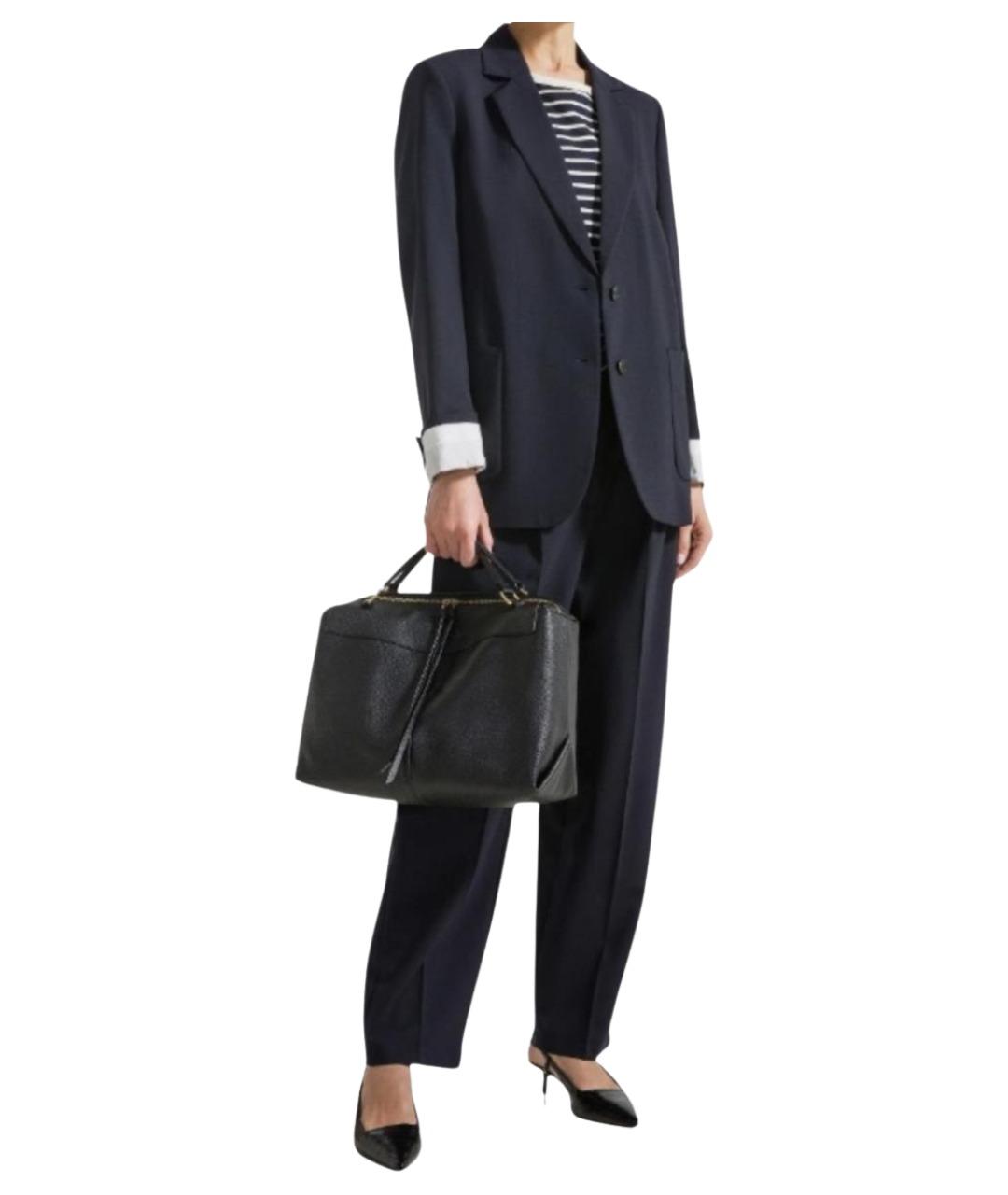 SEVENTY Синий шерстяной жакет/пиджак, фото 3