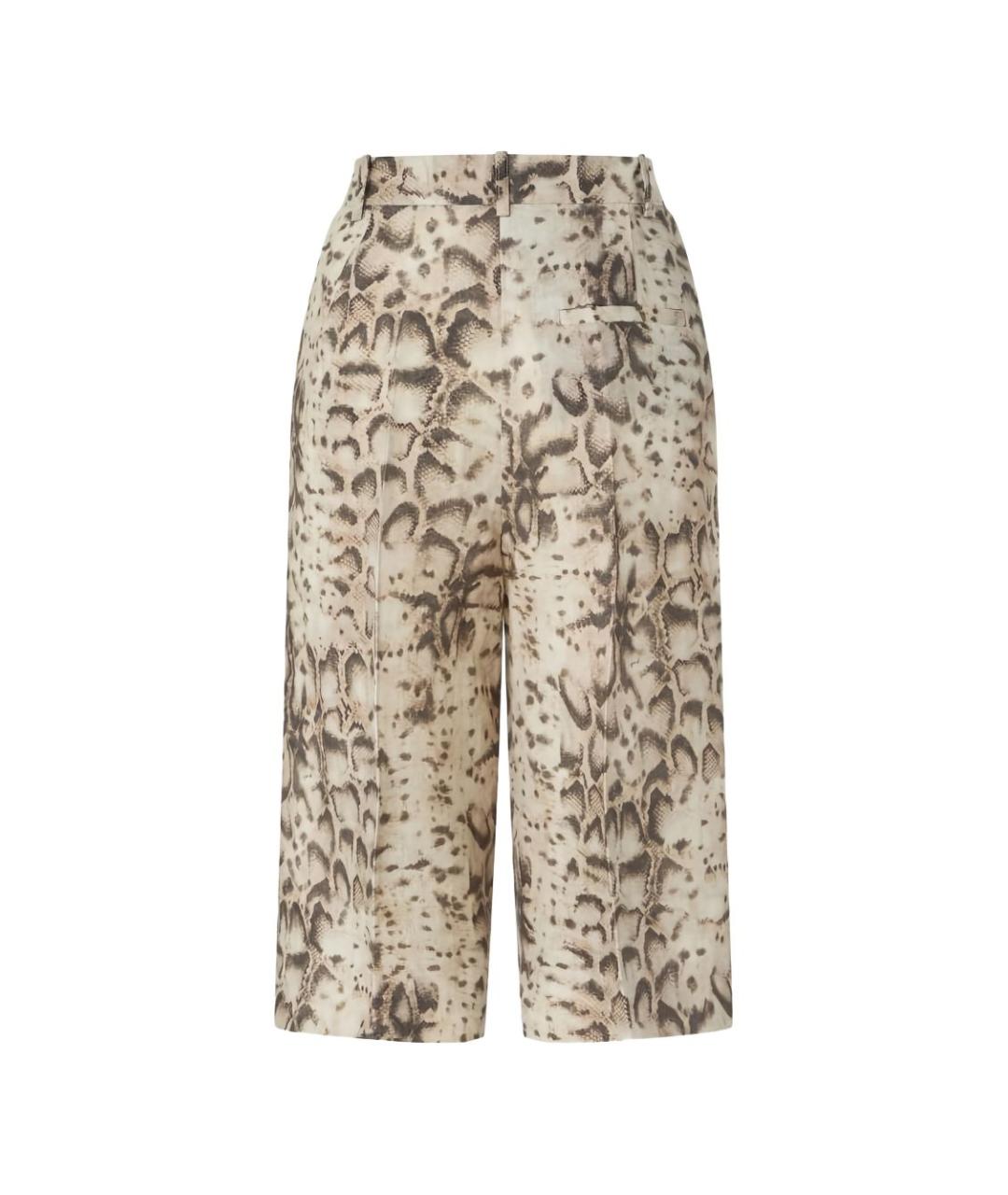 PINKO Мульти льняные прямые брюки, фото 1