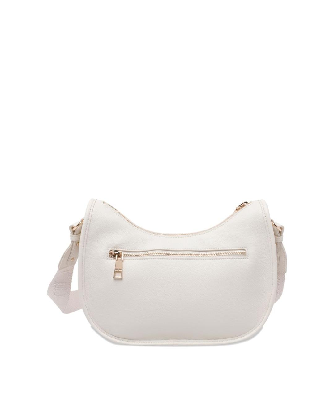 LIU JO Белая сумка через плечо из искусственной кожи, фото 2