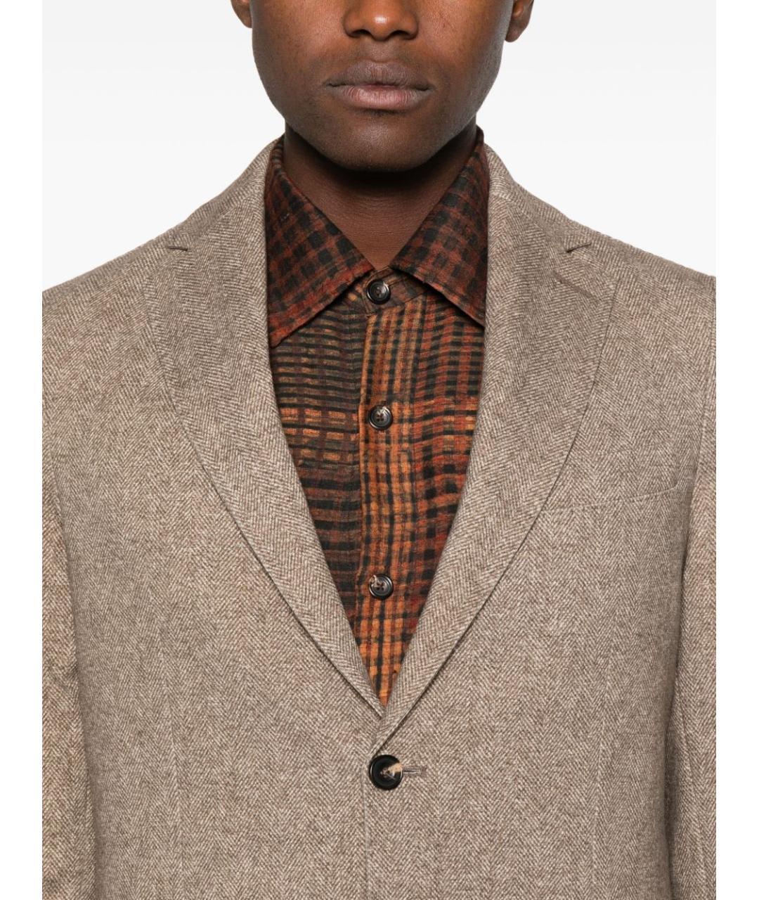 CIRCOLO 1901 Коричневый пиджак, фото 5