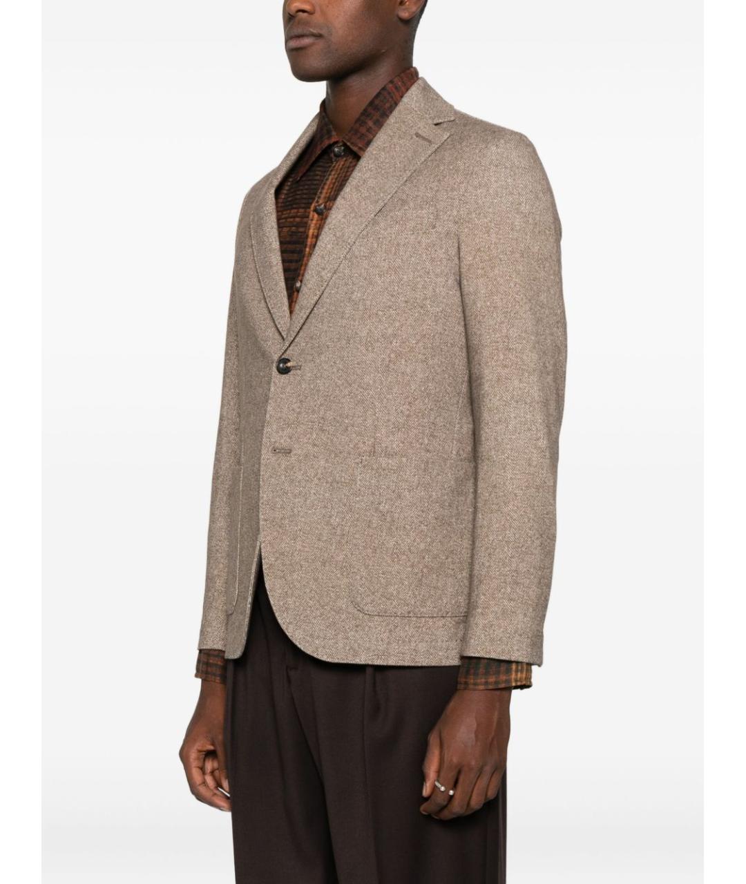 CIRCOLO 1901 Коричневый пиджак, фото 3