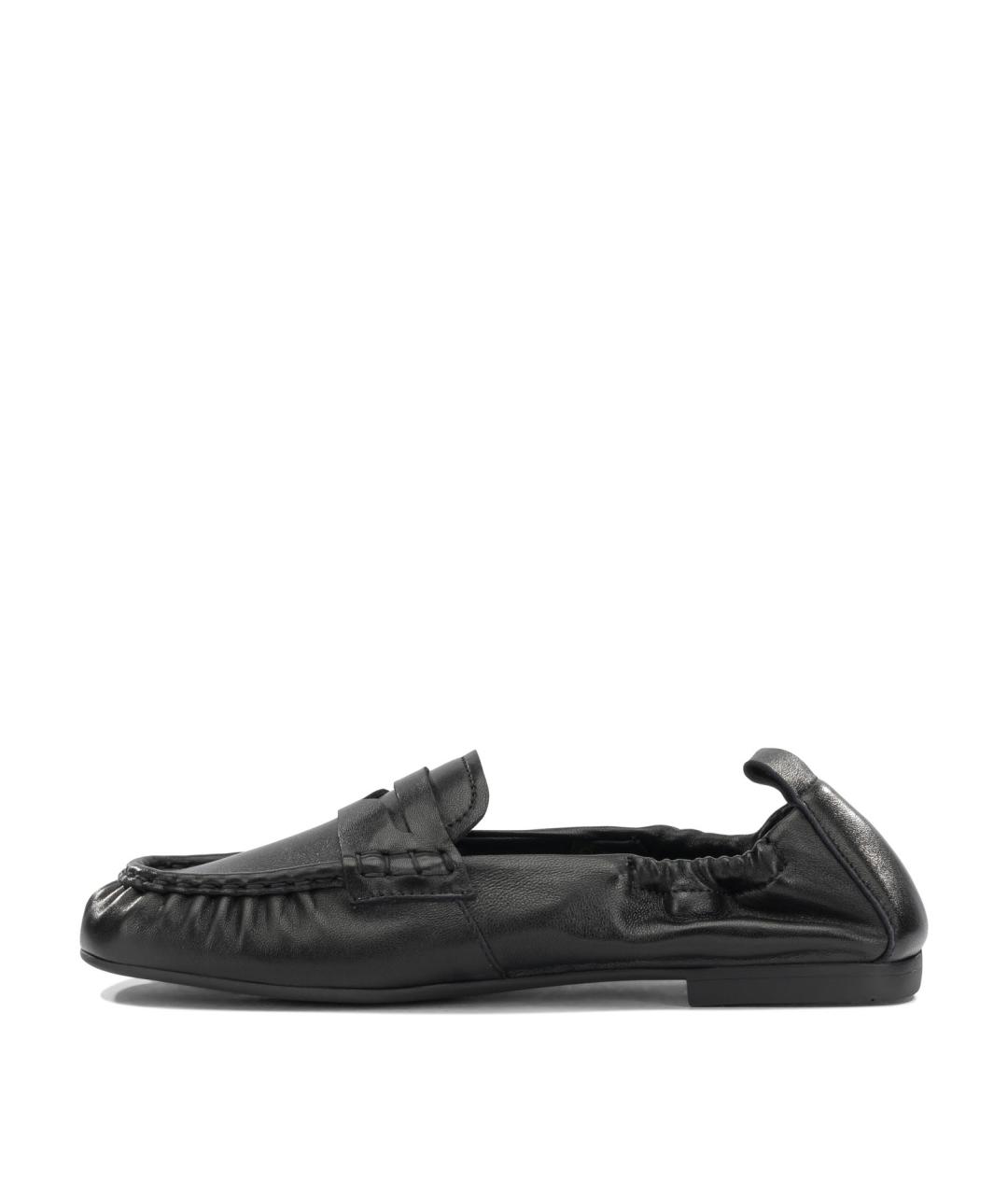 COPENHAGEN Черные кожаные лоферы, фото 3