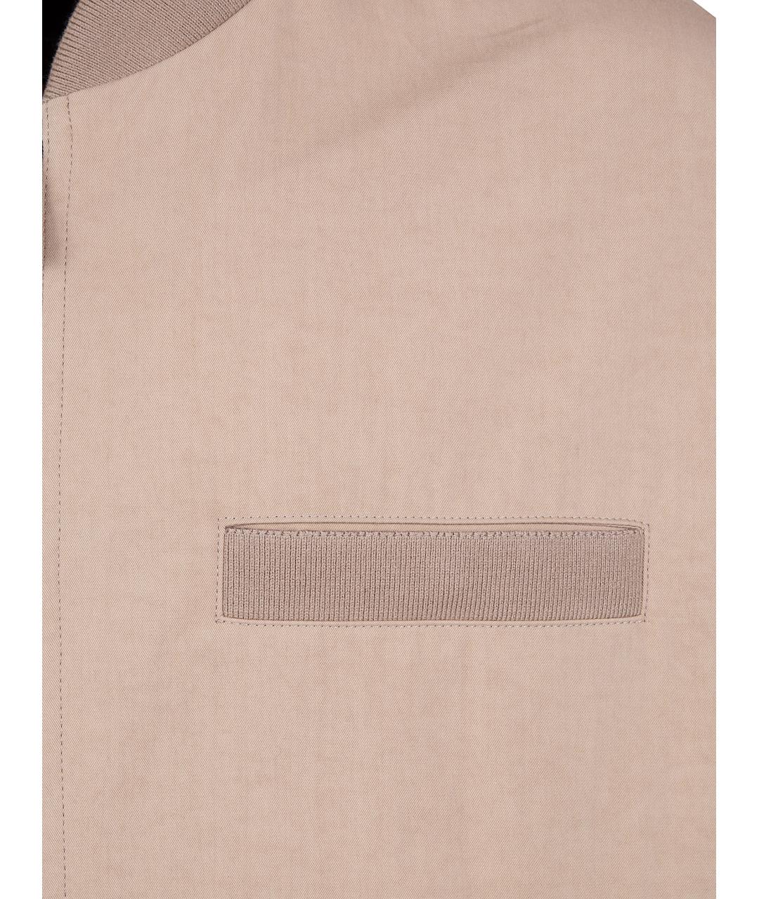 LAMINAR Коричневая хлопковая куртка, фото 3