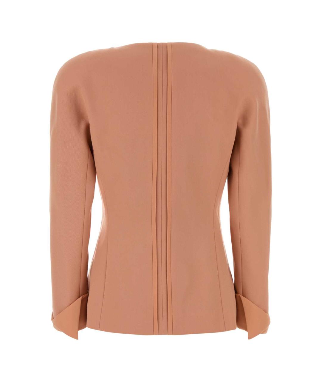 CHLOE Розовый шерстяной жакет/пиджак, фото 2