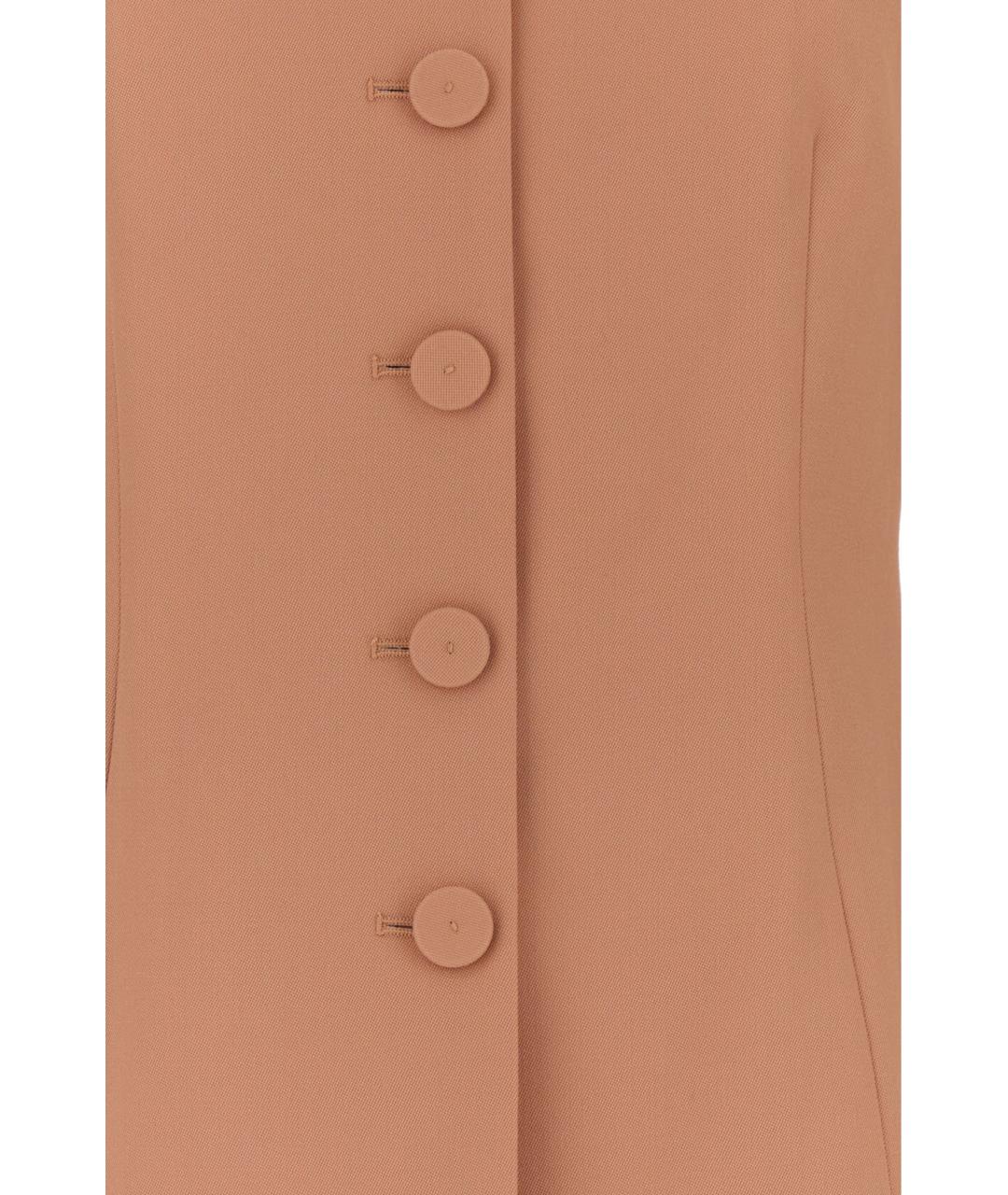 CHLOE Розовый шерстяной жакет/пиджак, фото 3