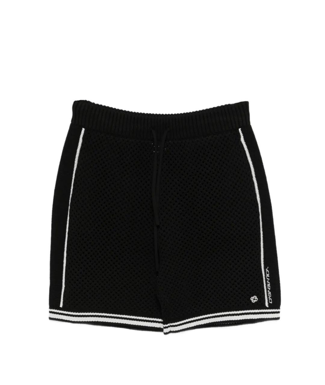 CASABLANCA Черные полиэстеровые шорты, фото 1