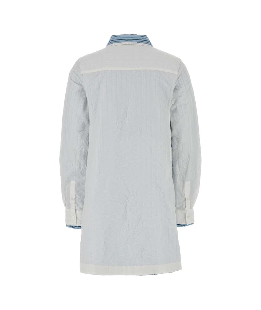 LOEWE Белое хлопковое повседневное платье, фото 2