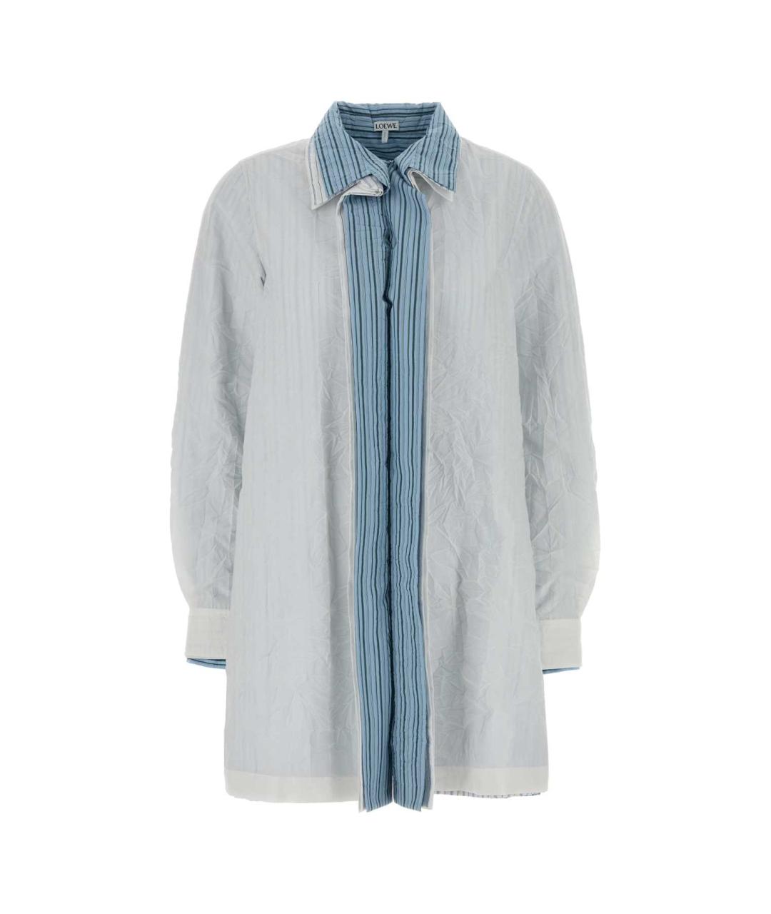 LOEWE Белое хлопковое повседневное платье, фото 1