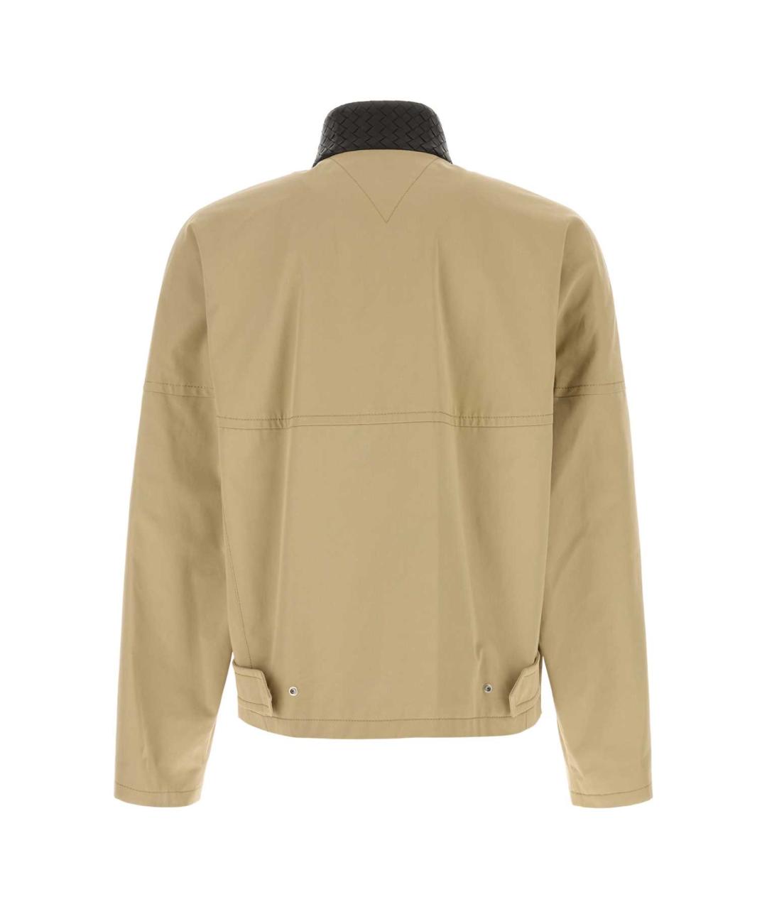 BOTTEGA VENETA Бежевая хлопковая куртка, фото 2