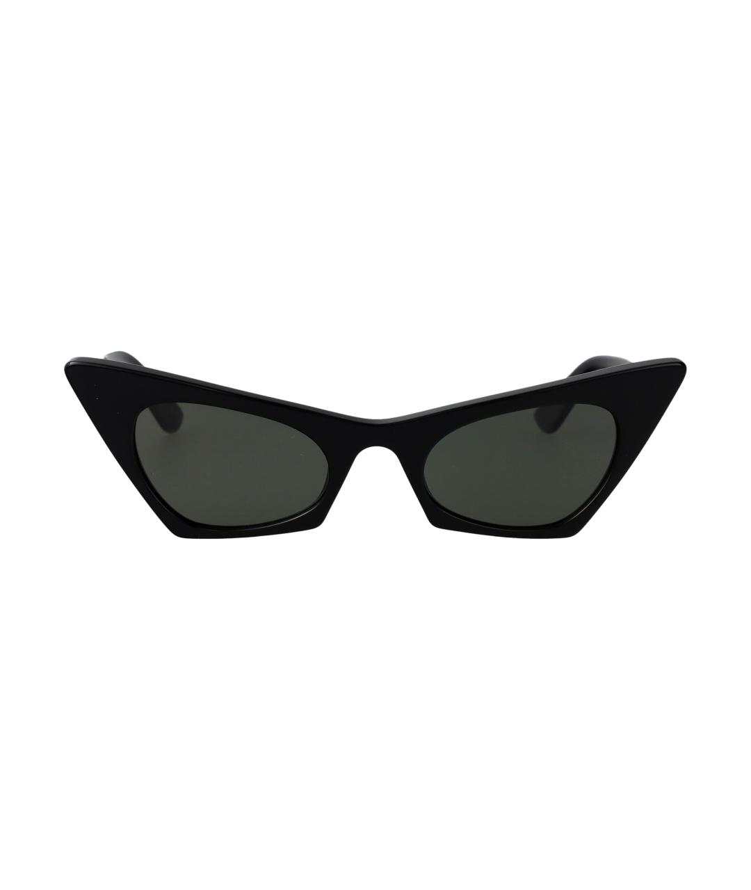 ALEXANDER MCQUEEN Черные солнцезащитные очки, фото 2