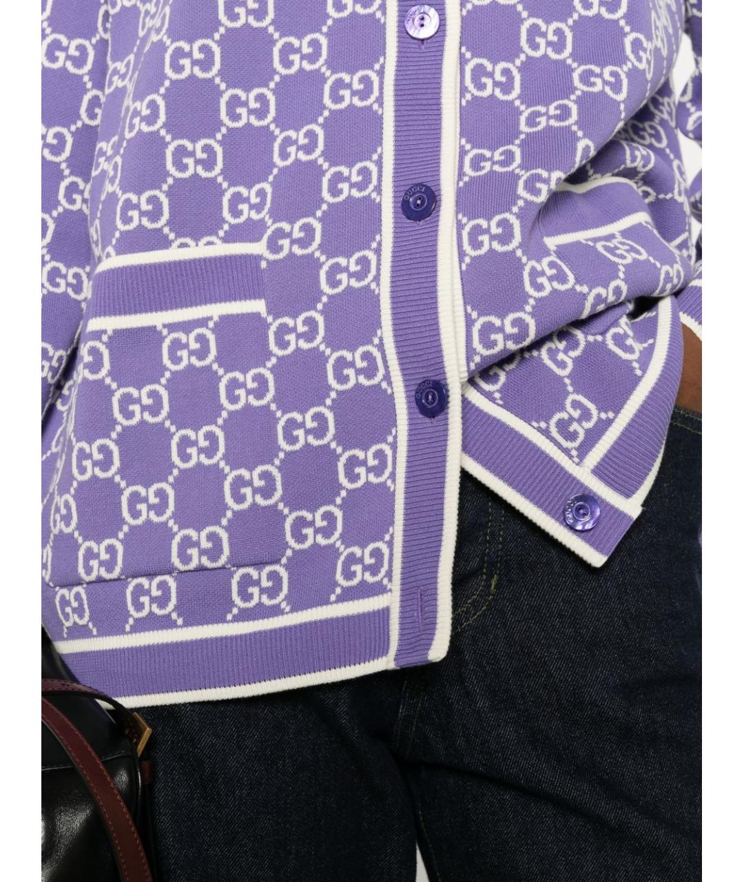 GUCCI Хлопковый кардиган, фото 5