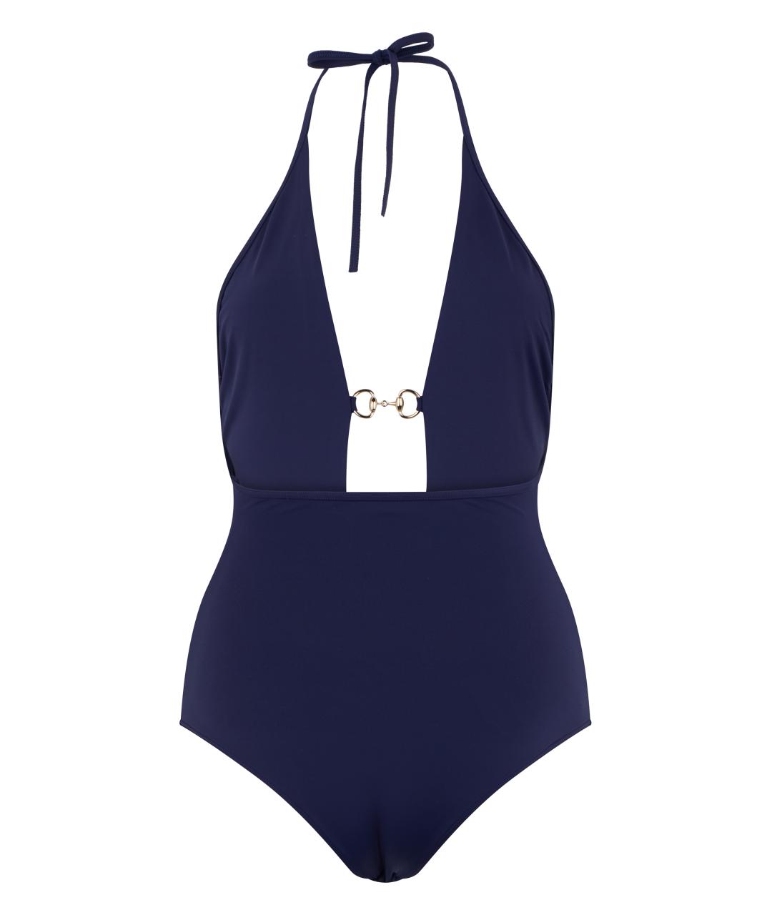 GUCCI Синий полиамидовый купальник, фото 2