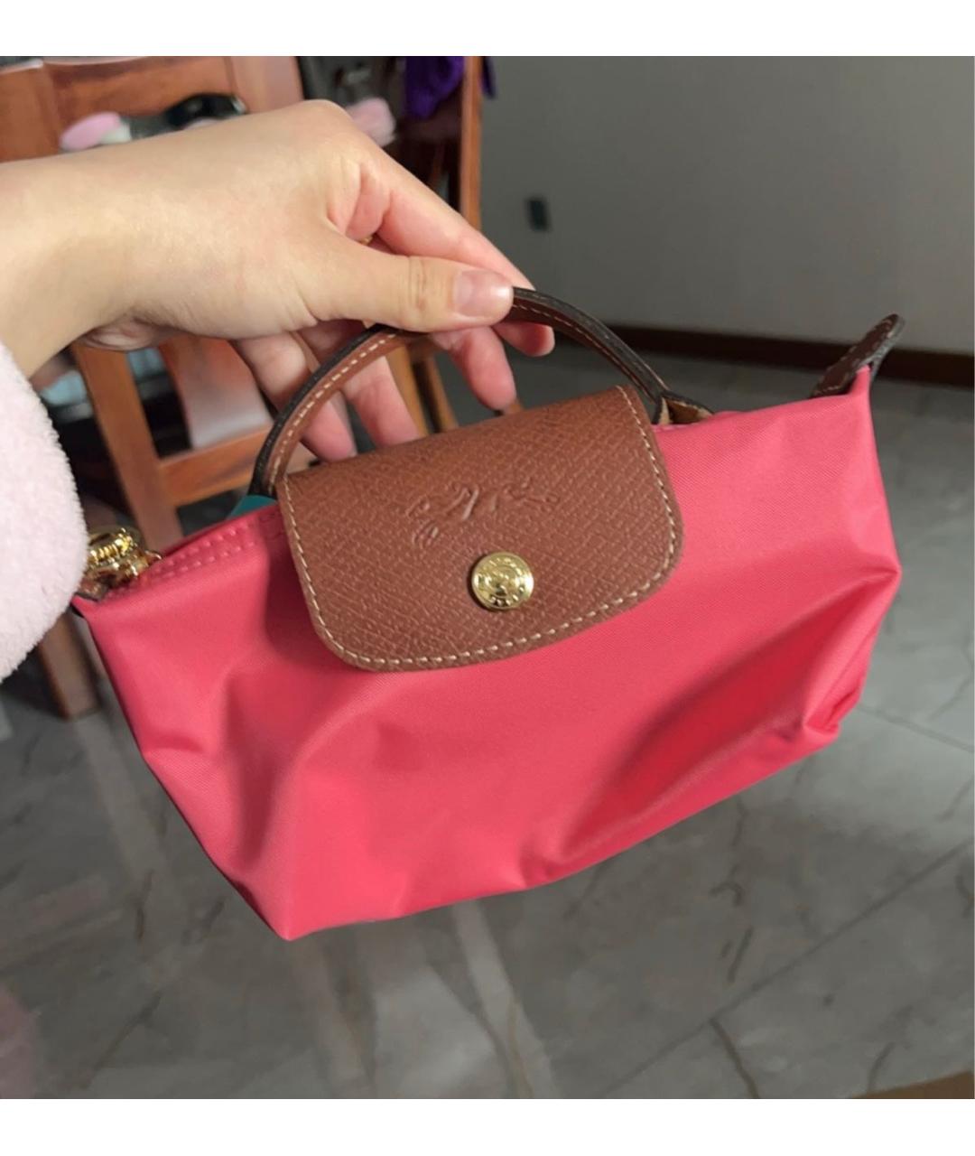 LONGCHAMP Красная сумка с короткими ручками, фото 7